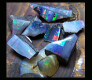 Opales Honduras : Andésite Matrix Tablon