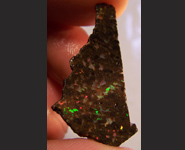 Opale Léopard brute du Mexique