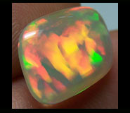 Opales éthiopiennes polies welo delanta wegeltena wollo nid d'abeille