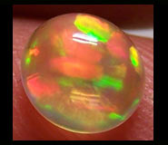 Autres Opales Mexique : Quérétaro Cantéra Huevo Contra Luz