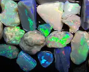 ROUGH BLACK OPAL 450CT L. RIDGE