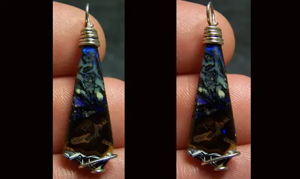 SILVER 925 OPAL KOROIT PENDANT