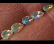 5 WELO FACETED CRYSTAL OPAL 1.30 CT