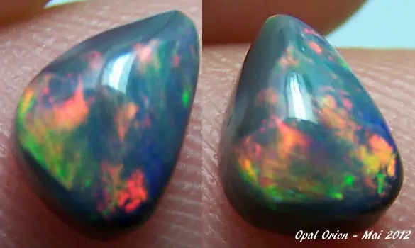 OPALE NOIRE 1.05 CT L. RIDGE AUSTRALIE