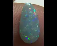 SOLID BLACK OPAL 1.45 CT AUSTRALIA