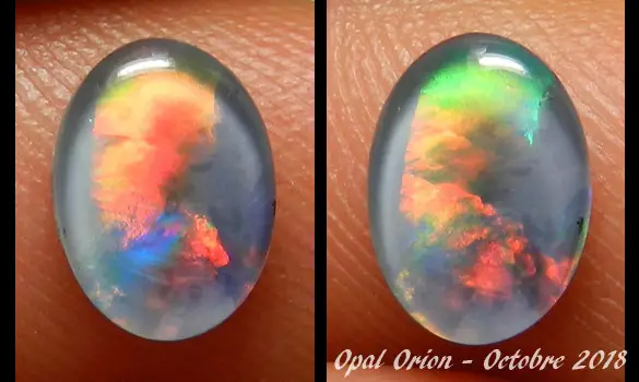 OPALE TRIPLET 8x6 mm PIERRE AUSTRALIE