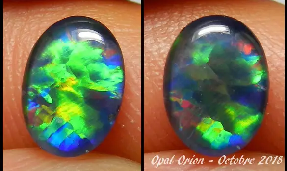 OVAL OPAL TRIPLET 8x6mm AUSTRALIA