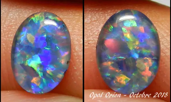 OVAL OPAL TRIPLET 8x6mm AUSTRALIA