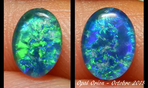 OPALE TRIPLET 8x6 mm PIERRE AUSTRALIE