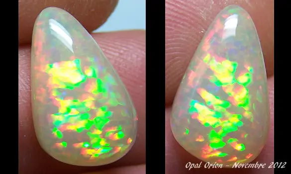 FLOATING 3D HONEYCOMB OPAL 4.30 CT WELO 