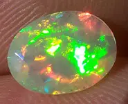 OVAL FACETED OPAL 1.45 CT WELO