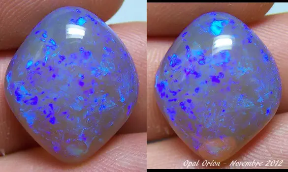 OPALE CRISTAL 14.85 CT LIGHTNING RIDGE