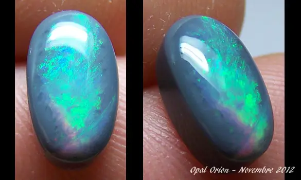 BLACK OPAL 2.90 CT L. RIDGE AUSTRALIA