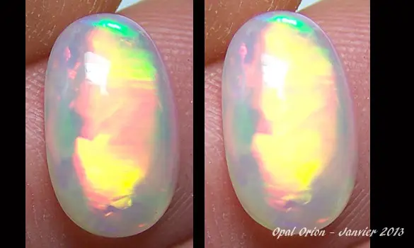 OPALE METALLIQUE 2.20 CT WELO ETHIOPIE