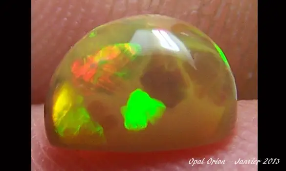 OPALE CARAMEL NID D'ABEILLE 1.45 CT