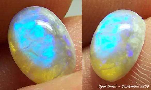 OPALE DARK 1.70 CT LIGHTNING RIDGE