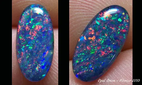 OPALE TRIPLET 14x7mm AUSTRALIE