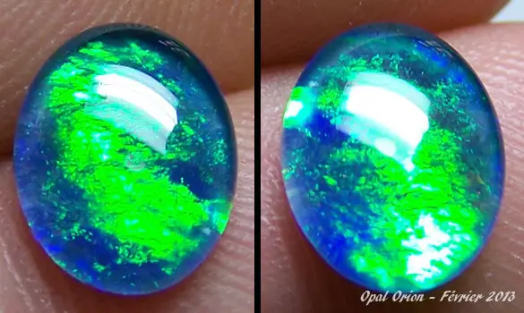 OPALE TRIPLET 10x8mm AUSTRALIE