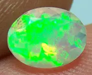 FACETED OVAL OPAL 1.10 CT ETHIOPIA