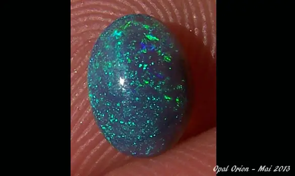 BLACK OPAL 0.75 CT L. RIDGE FIELDS