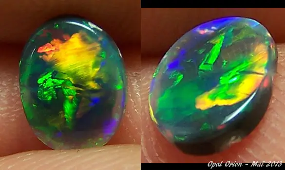 BLACK OPAL 0.75 CT LIGHTNING RIDGE 