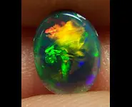 OPALE NOIRE 0.75 CT LIGHTNING RIDGE