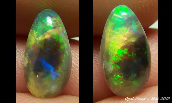 CRYSTAL OPAL 2.90 CT LIGHTNING RIDGE