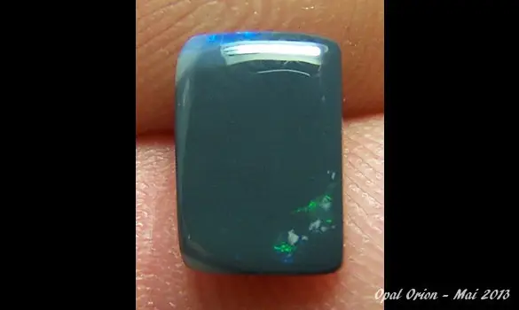 BLACK OPAL 1.05 CT LIGHTNING RIDGE 