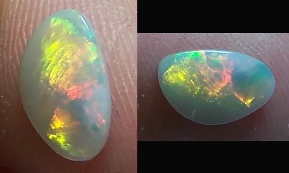 SOLID OPALE DARK 0.85 CT AUSTRALIE