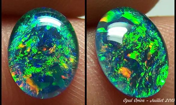 OPAL TRIPLET 10x8mm AUSTRALIA