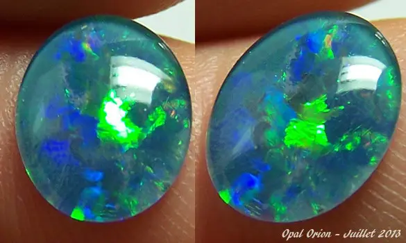 OPAL TRIPLET 10x8mm AUSTRALIA