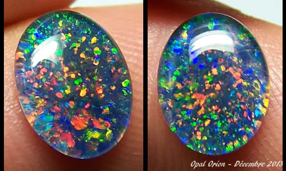 OPAL TRIPLET OVAL 10x8 mm AUSTRALIA