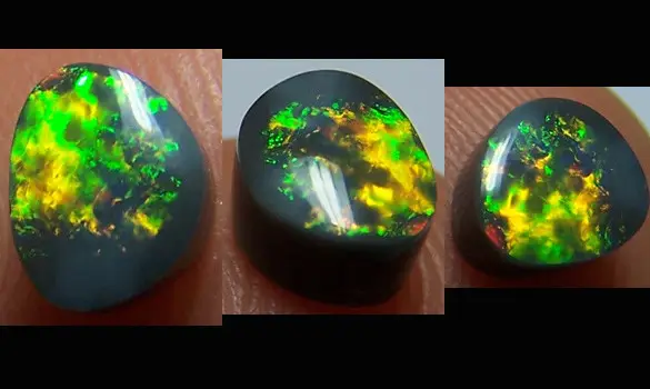 SOLID BLACK OPAL 1.05 CT AUSTRALIA