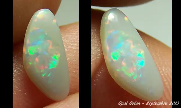 OPALE DARK 0.75 CT LIGHTNING RIDGE