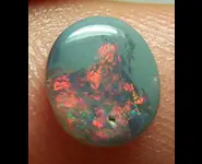 OPALE NOIRE 0.60 CT LIGHTNING RIDGE