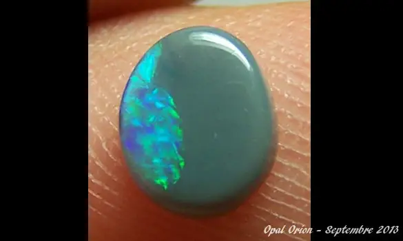 BLACK OPAL 0.55 CT LIGHTNING RIDGE