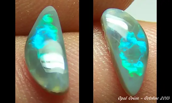 BLACK OPAL 0.80 CT LIGHTNING RIDGE