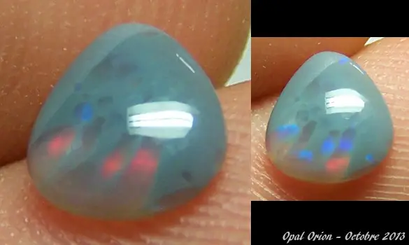 BLACK OPAL 0.70 CT LIGHTNING RIDGE