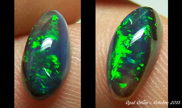 BLACK OPAL 1.20 CT LIGHTNING RIDGE