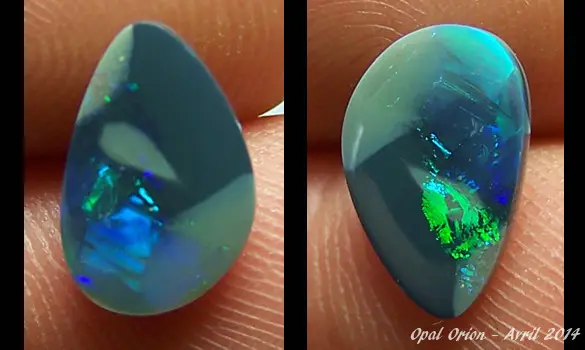 BLACK OPAL 1.45 CT LIGHTNING RIDGE