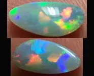 HARLEQUIN SOLID BLACK OPAL 0.60 CT