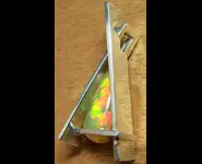 SILVER 925 MODERN PENDANT & OPAL