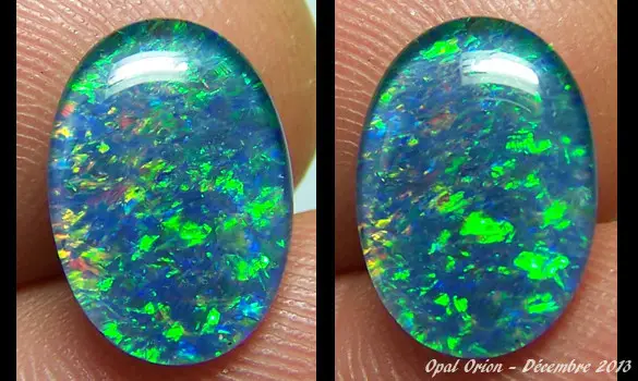 OPALE TRIPLET 14x10mm AUSTRALIE