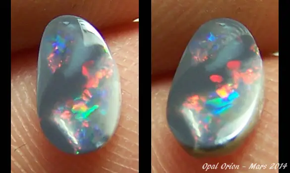 BLACK OPAL 0.60 CT LIGHTNING RIDGE