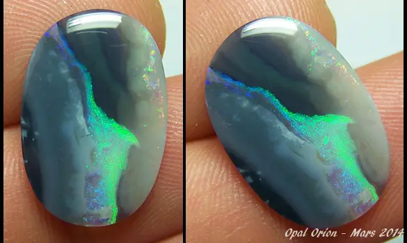 BLACK OPAL 5.20 CT LIGHTNING RIDGE