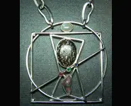 PENDENTIF CONSTELLATION ORION & OPALES