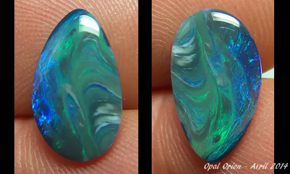 BLACK OPAL 1.85 CT LIGHTNING RIDGE