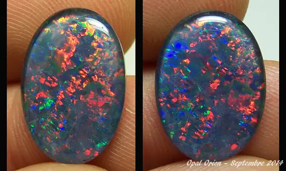 OPALE TRIPLET 18x13mm AUSTRALIE