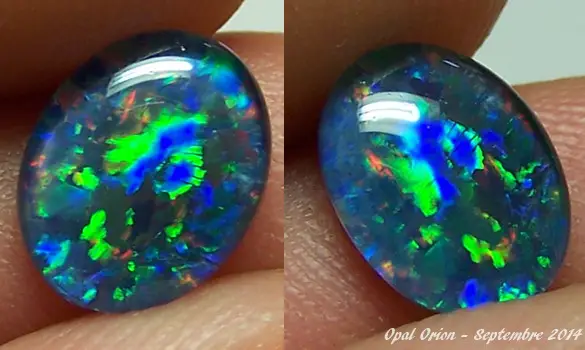 OPAL TRIPLET 10x8mm AUSTRALIA