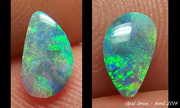 BLACK OPAL 0.35 CT LIGHTNING RIDGE